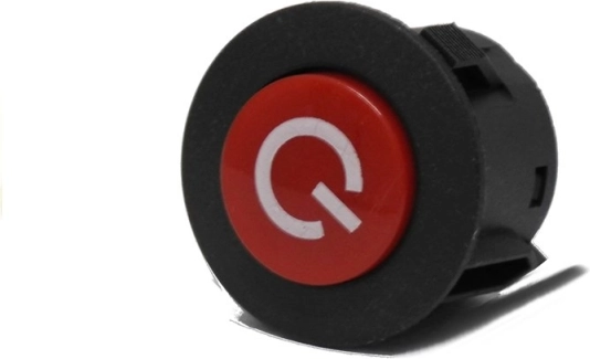 On/off switch for battery-powered vehicle 28 mm