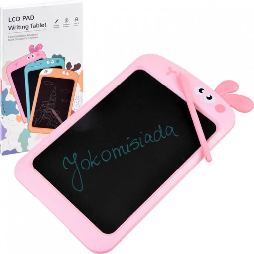 Kids' LCD Writing Tablet with Stylus – Pink