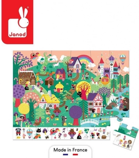 Observation Puzzle in a Suitcase Fairytales 24 Pieces 3+