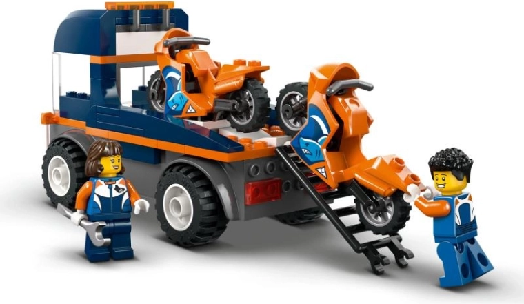 Functional ramp and motorcycle transport