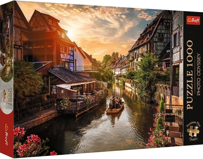Puzzle 1000 Pieces TREFL Premium Plus Photo Odyssey – Little Venice in Colmar