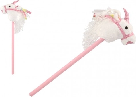 Stick Unicorn with Plush Head and Sound Effects