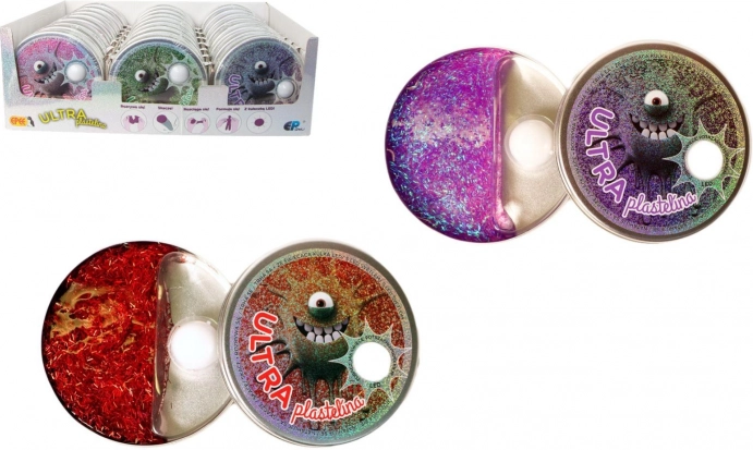 Ultra putty with a glowing LED ball, 80 g