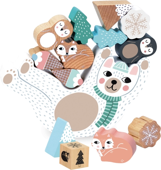 Vilac balancing game Teddy Bear Eddy