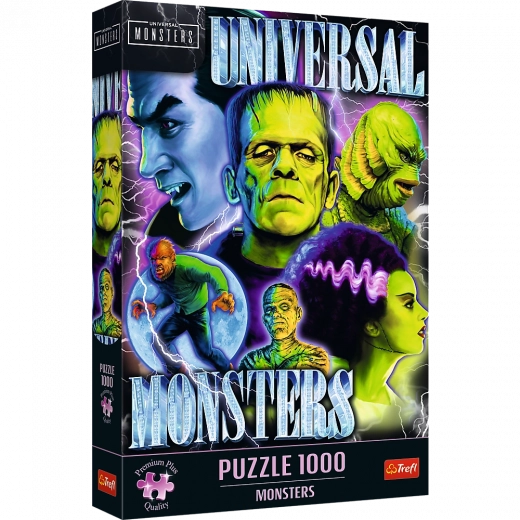 Trefl puzzle Premium Plus Monsters 1000 pieces