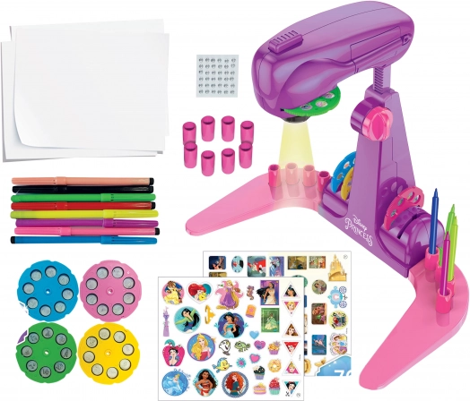 Proiettore Lisciani Disney con stencil per disegnare