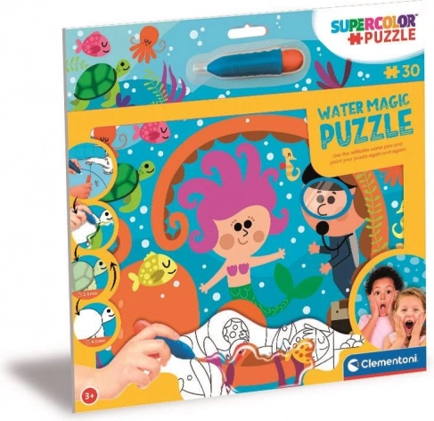 Water Painting Puzzle Deep Sea 30 Pieces