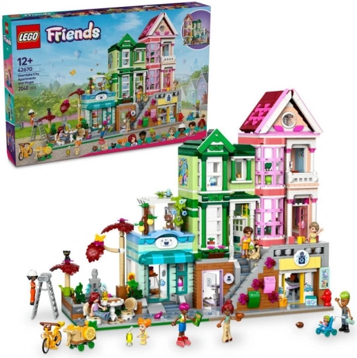 LEGO Friends Apartments and Shops in Heartlake Town