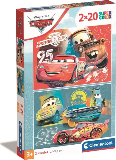 Puzzle 2x20 pieces Cars by Disney