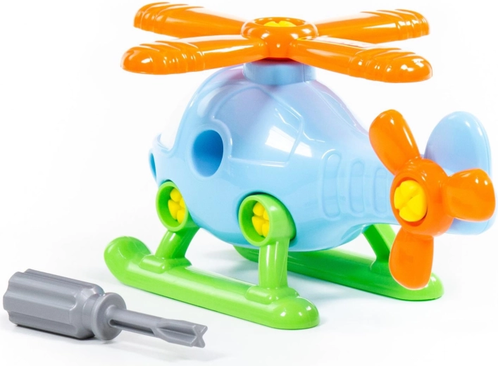 Child-safe screwdriver included