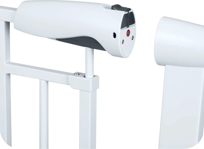 Safe magnetic closing and double lock