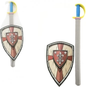 Foam Sword with Shield 75 cm