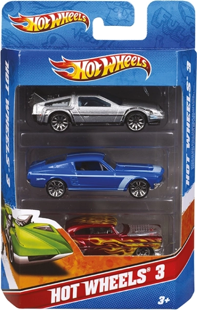 Hot Wheels car set 3 pcs