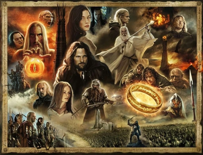 Ravensburger puzzle The Lord of the Rings: The Two Towers 2000 pieces