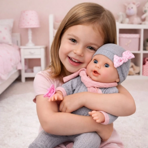 Gioco perfetto di cura del bebè