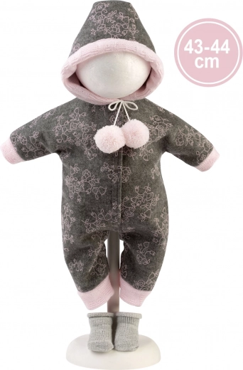 Odjeća za lutku bebu Llorens 43–44 cm