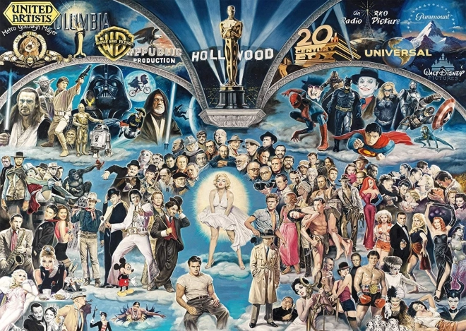 Puzzle Hollywood 1000 pieces SCHMIDT
