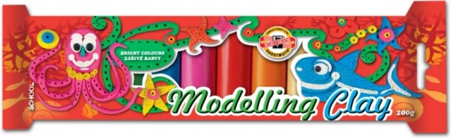 Plasticine 10 colors KOH-I-NOOR