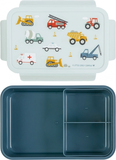 A Little Lovely Company kids’ lunch box – Vehicles