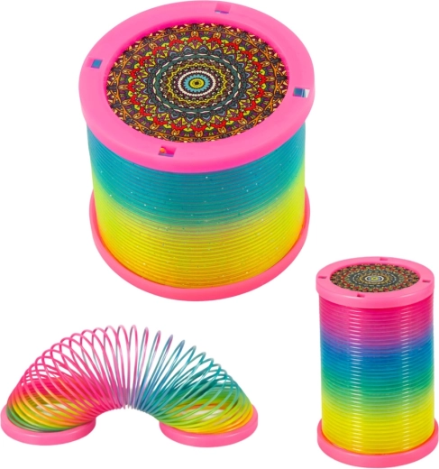 Regenboogkleuren en sprankelend effect