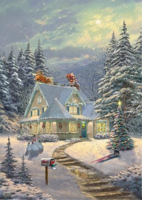 Christmas Eve Puzzle 1000 Pieces SCHMIDT
