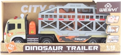Prepravník s dinosaurom na batérie