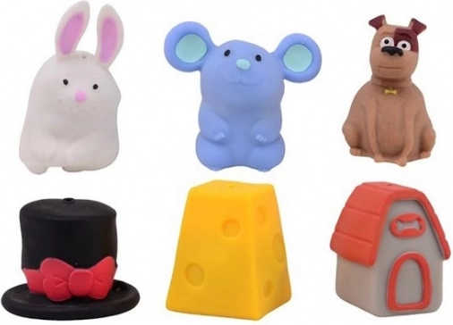 Flip and Change – animaux transformables en caoutchouc