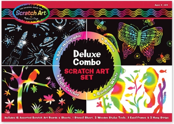 deluxe komplet praskank melissa & doug 16 kos