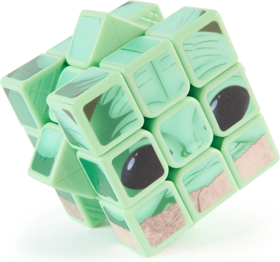 3x3 puzzle with GROGU motif