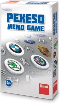 Dino Car Brand Memory Game for Kids