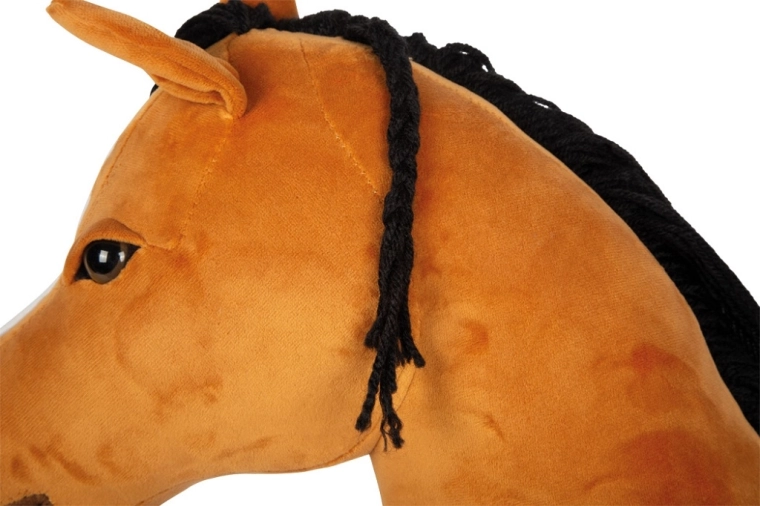 Thick mane for brushing and braiding