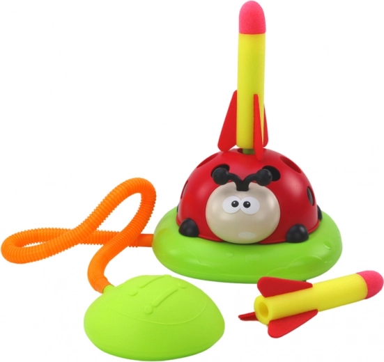 Penová raketová vystreľovačka na pumpu