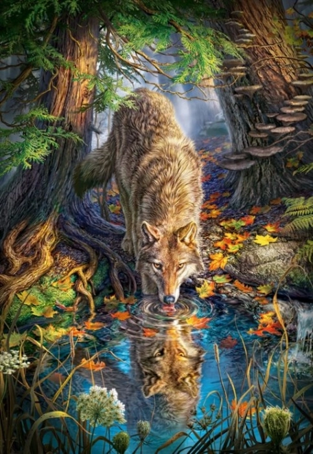 1500-piece Puzzle – Wolf