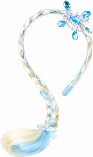 Sparkling snowflake and blue rhinestones