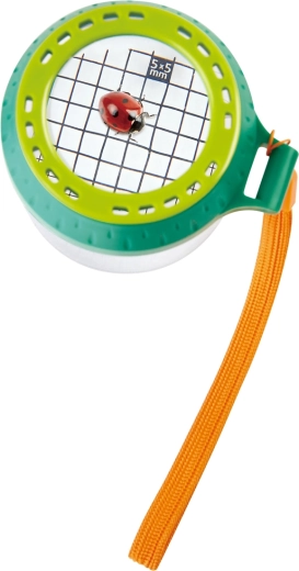 Attrape et observe : épuisette et récipient avec loupe