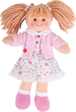 Bigjigs Toys poupée en tissu Poppy 28 cm