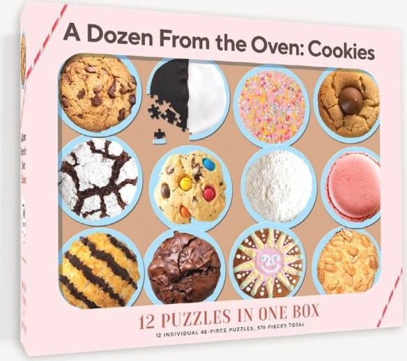 Puzzle Cookies from the Oven - Chronicle Books