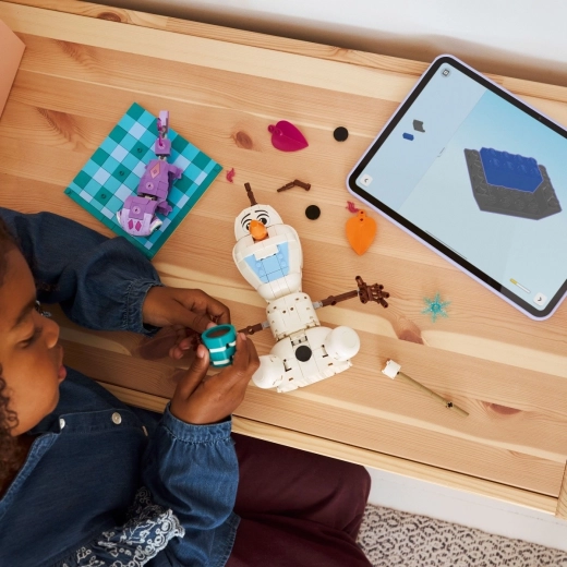 Costruzione con supporto LEGO Builder