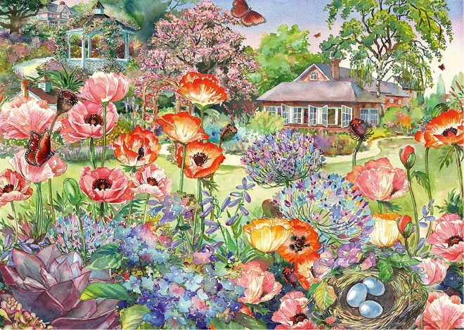 Puzzle Blooming Garden 1000 Pieces SCHMIDT