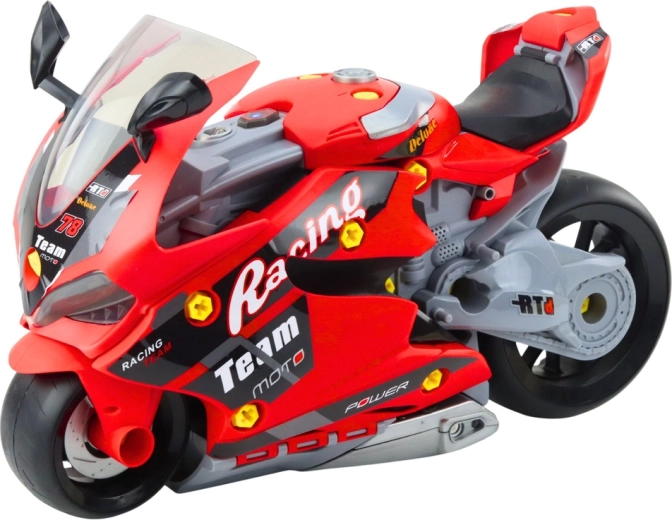 Lights, sounds, and smoke effect