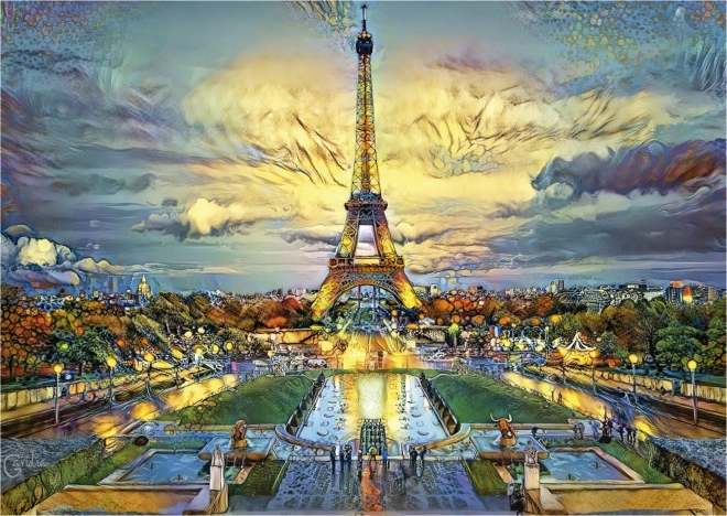 Educa Puzzle Eiffel Tower 500 Pieces