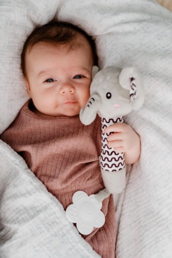 Zachte piep voor zintuiglijke ontwikkeling