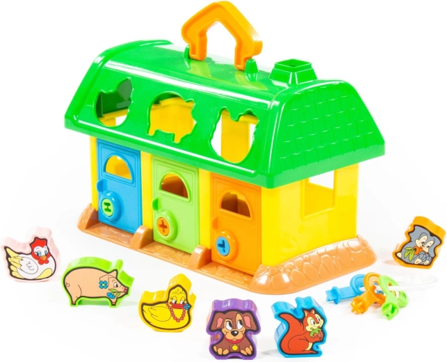 Keys and locks for fine motor development