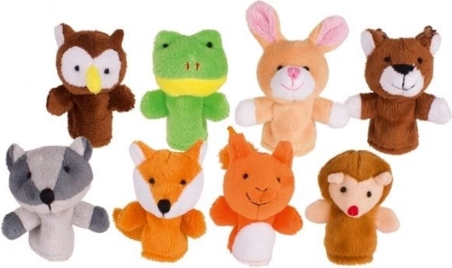 Set of Finger Puppets Forest Animals Goki