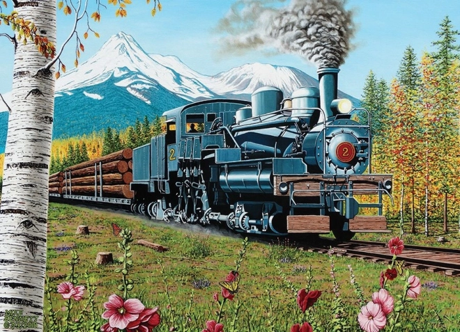 Puzzle Timber Harvest 1000 pieces COBBLE HILL