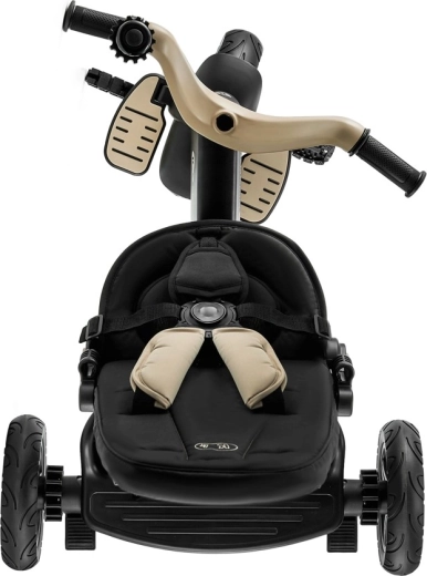 Siège rotatif à 360° et confort en position semi-allongée