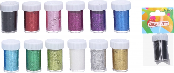 Decoratieve glitters in tube 5 cm