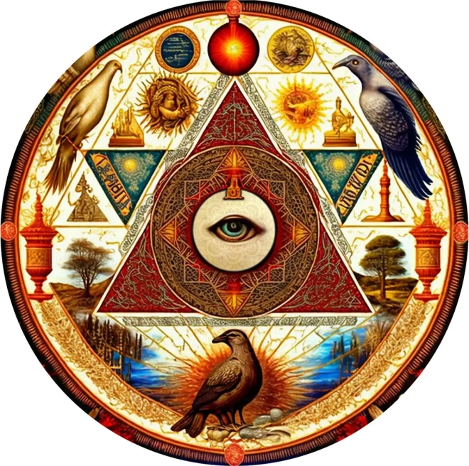 Wooden Puzzle Eye of the Universe XL – 505 pieces by Wooden City