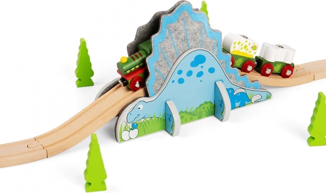 Tunnel de dinosaures Bigjigs Rail