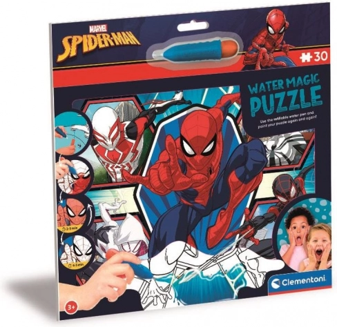 Magical Water Puzzle Water Magic: Spiderman 30 Pieces